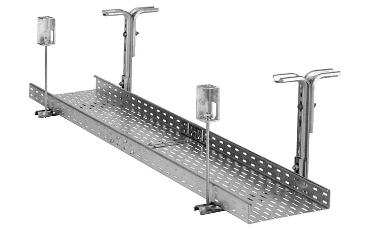 Mocowanie koryt kablowych