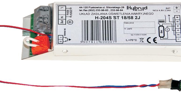 Moduł awaryjny - Hybryd